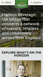 Mobile Screenshot of horizonbeverage.com